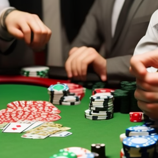 Why do poker players wait to look at their cards?