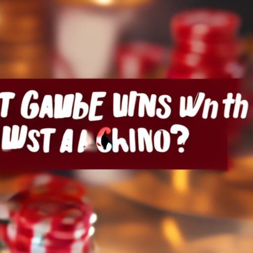 What game wins the most at a casino?