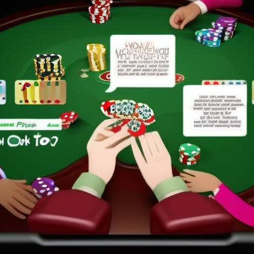 What not to do in poker?