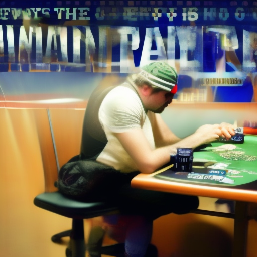 The Mind of a Tournament Poker Player