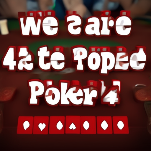 What are the 4 types of poker?
