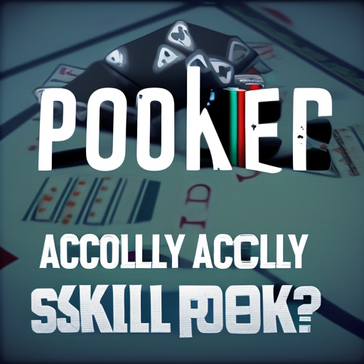 Is poker actually skill?