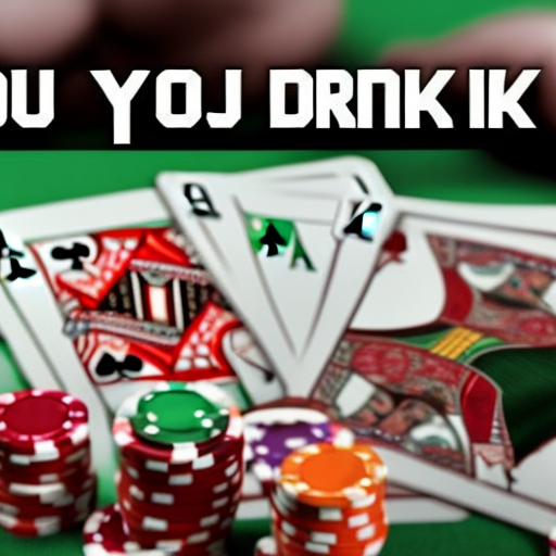 Should you drink when playing poker?