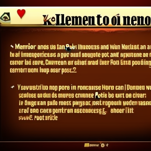 Key Elements to Memorize in Poker Gameplay